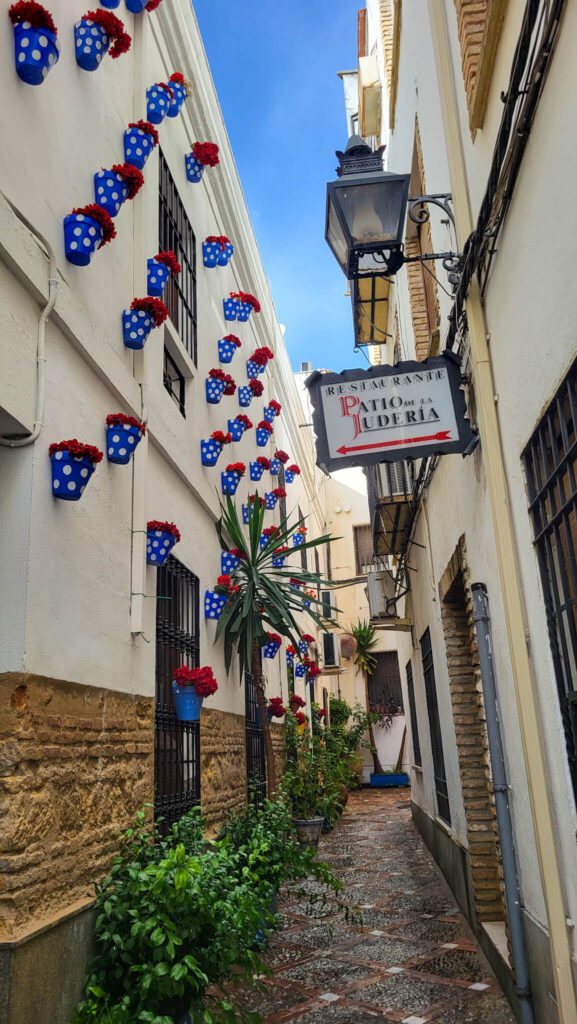 Uliczki dzielnicy żydowskiej, Juderii w Kordobie