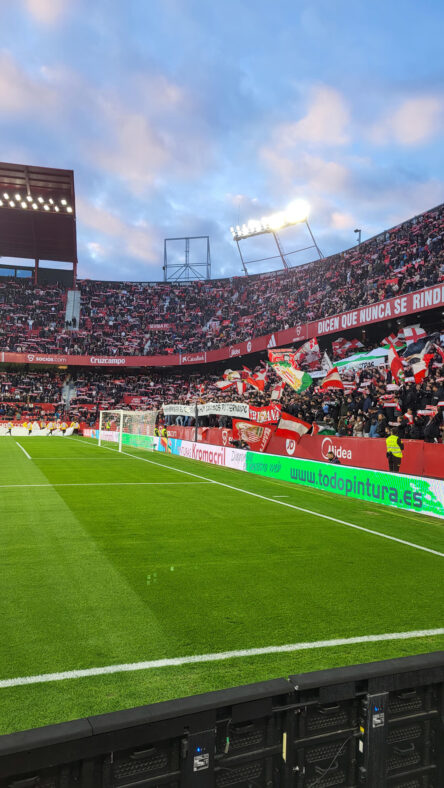 Stadion Sevilla FC podczas meczu
